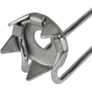 Blue Jay Ice and Stability Cane Tip with 5 Steel Prongs for Snow and Ice, Fits Canes and Walkers