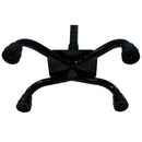 Blue Jay Quad Cane with Small Steel Base, Black, Adjustable Height and Foam Comfort Grip