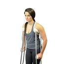 Blue Jay Soft n Plush Comfort Crutch Covers – Fleece Set for Underarm and Handgrip Support