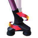 Blue Jay Offset Cane with Foam Handle, Adjustable Height 30 – 39 Inches and 300 lbs Capacity