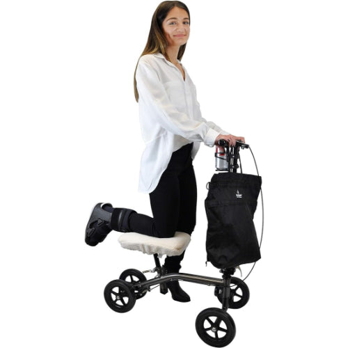 Blue Jay Well Dressed Knee Scooter with Accessories