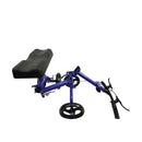 Blue Jay Steerable Folding Knee Walker Scooter with Brakes for Leg Injury stable mobility solution. Moovkart