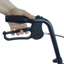 Blue Jay Roll With Me Aluminum Rollator Walker with Seat and 7.5 Inch Wheels, Blue