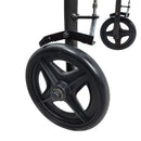 Blue Jay ROLL WITH ME Folding Aluminum Rollator Walker with Seat, Storage Pouch and 7.5 Inch Wheels