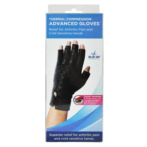 Blue Jay Premium Arthritis Gloves 8 - 8.75 Inches, Medium, Pair