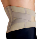 Blue Jay Lumbar Support, Large, Beige for Lower Back Pain Relief and Posture Correction