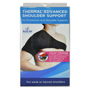 Blue Jay Adjustable Shoulder Brace, Universal fit with thermal support for pain relief and healing, Moovkart