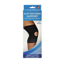 Blue Jay Knee Support worn to aid weak knees with comfort and stability, Moovkart