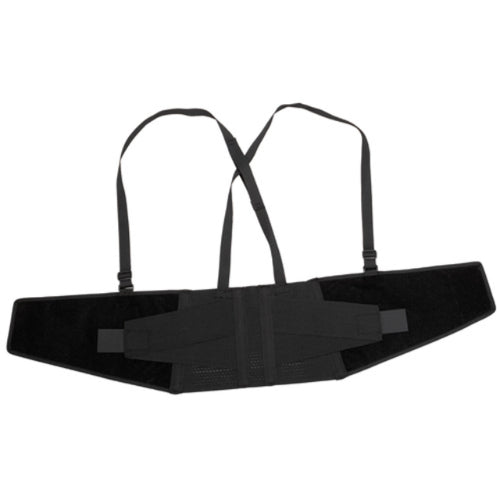 Blue Jay Industrial Back Support with Suspenders, Black, X-Large