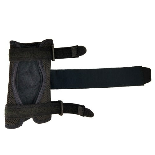 Blue Jay Deluxe Wrist Brace Black for Carpal Tunnel Left, Large/Extra Large