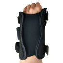 Close-up of palm stay and D-ring straps for secure wrist stabilization, Moovkart