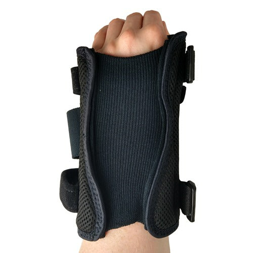 Blue Jay Deluxe Wrist Brace Black for Carpal Tunnel Left, Large/Extra Large