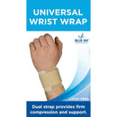 Universal Blue Jay wrist brace providing compression for wrist strain relief, Moovkart