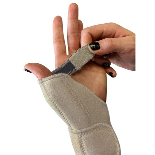 Blue Jay Adjacent Thumb Support With Stabilizing Stay, Beige, Small/Medium