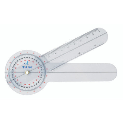 Blue Jay Take A Range Check Plastic, 6 Goniometer, 360 Degrees