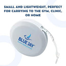 Blue Jay Measure It Retractable Tape, 6-Foot Fiberglass Dual Inches/Cm Scale, White, Pack of 12