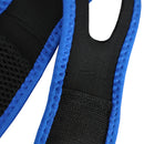 Blue Jay CPAP Chin Strap with Soft Stretchy Head Strap for Jaw Support and Mouth Closure