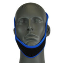 Blue Jay CPAP Chin Strap with Soft Stretchy Head Strap for Jaw Support and Mouth Closure