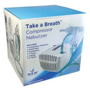 Blue Jay Nebulizer Compressor Kit designed for fast and effective respiratory treatment, featuring a compact, user-friendly design for convenience, Moovkart