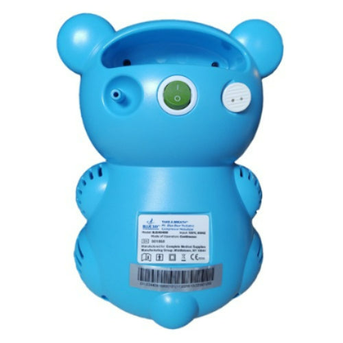 Blue Jay Bear Pediatric Nebulizer, Blue - Child-Friendly Design