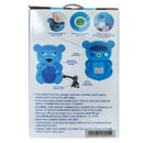 Blue Jay Bear Pediatric Nebulizer, Blue, Effective medication delivery with a compact compressor system, Moovkart
