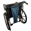 Blue Jay Wheelchair Oxygen Cylinder Bag Durable Holder for M6 or D Tanks, Adjustable Fit, Navy