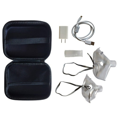 Blue Jay Portable Nebulizer Kit, Compact Vibrating Mesh Technology, USB Rechargeable