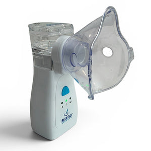 Blue Jay Take A Breath Classic Portable Mesh Handheld Nebulizer, Cordless Rechargeable