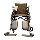 Blue Jay 18-inch K3 Wheelchair, elevating leg rests for custom leg support, Moovkart