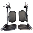 Blue Jay Elevating Legrests, Removable Pair – Compatible with Blue Jay Wheelchairs and Transport Chairs