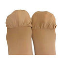 Blue Jay Beige Below Knee Compression Stockings for Circulation Support
