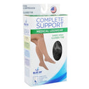
Blue Jay Medium Black 20-30 mmHg Below Knee Closed Toe Compression Stockings for circulation, Moovkart.