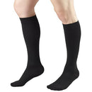 Blue Jay Firm Surgical Weight Stockings XL Black 20-30 mmHg below knee supports post-sclerotherapy recovery