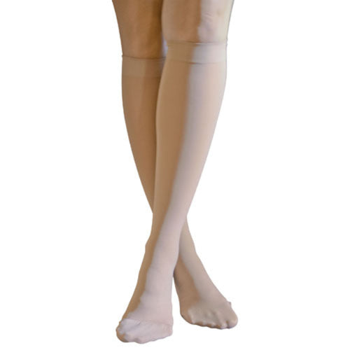 Blue Jay Anti-Embolism Stockings 15-20 mmHg Below Knee, Closed Toe, 2X-Large, Beige