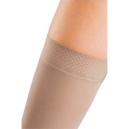 Thigh High Compression Stockings, Open Toe, Pair, Firm Support 20-30mmHg Gradient Compression