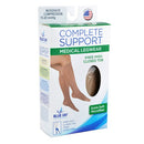 Blue Jay microfiber medium compression stockings with non-binding top for daily comfort, Moovkart