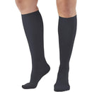 Blue Jay 15-20 mmHg black knee-high compression stockings for tired legs, Moovkart