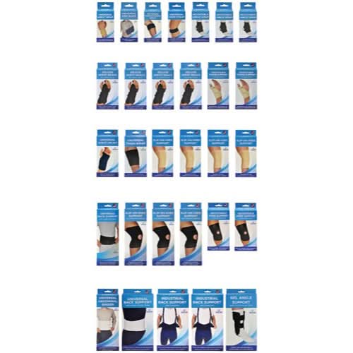 Blue Jay Orthopedic Planogram for 2Ft Retail Display, 60 Supports ...