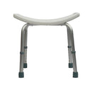 Lightweight aluminum ProBasics Bath Bench with textured seat and drainage holes. Moovkart