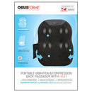 ObusForme Portable Compression Back Massager with Heat and Vibration Therapy, pain relief. Moovkart