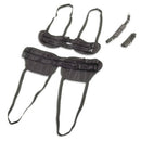 Chattanooga Pelvic Traction Set with heavy-duty pelvic belt & straps for lumbar support and pain relief, Moovkart.