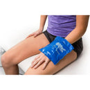 Colpac Vinyl Covered Cold Pack for Effective Pain Relief with Flexible Silica Gel, 3 × 11 Inches, Blue