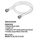 Chattanooga Drainage Hose for Hydrocollator, Durable Nylon Drainage Tube for Hot Water Use. Moovkart