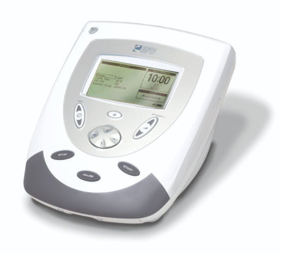 Chattanooga Transport Stimulator 2-Channel is professional electrotherapy unit with memory settings and versatile mounting options,Moovkart.