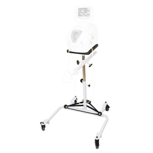 Mobile traction stand for therapy tables with sturdy frame. Moovkart.