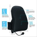 Portable ObusForme backrest for spine alignment and comfort, Moovkart