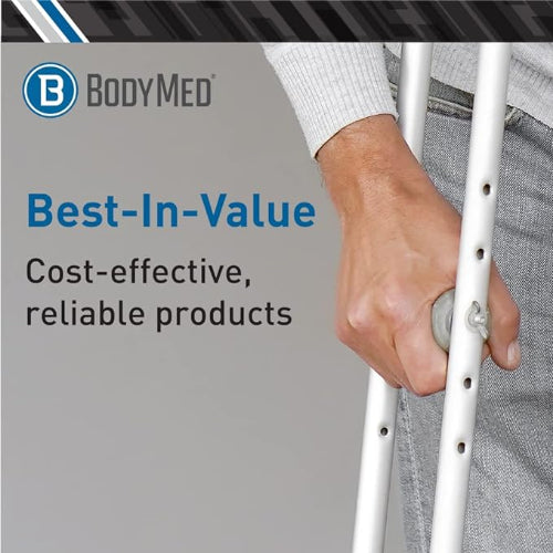 ProBasics Aluminum Underarm Crutches Junior 4Ft 6 - 5Ft 2 Inches