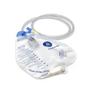 Dynarex Sterile Drainage Bag for Safe Urine Collection with Anti-Reflux Valve and Tubing, 2000 ml
