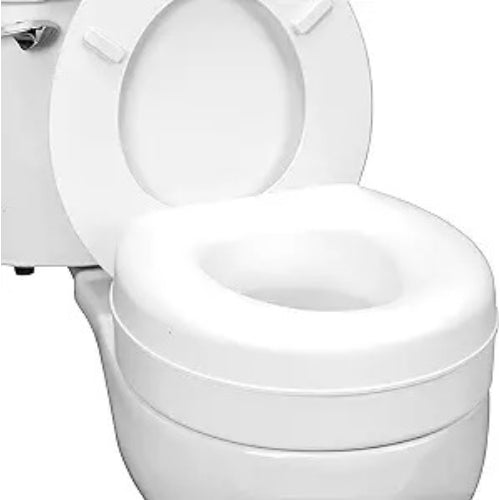 Moen Home Care Glacier Elevated Toilet Seat