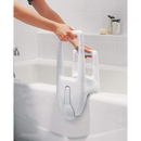 Moen Dual Tub Grip, Locking Support, Grab Bar for Bathtub Safety and Stability During Entry and Exit